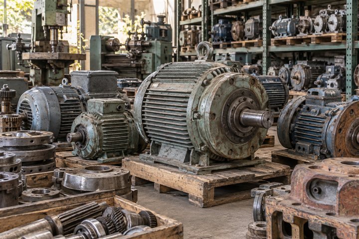 Industrial motors and machinery